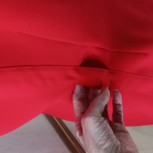 Calvin Klein Red Midi Dress, Professional, Office, Party, Special Occasions, Hol - Picture 7 of 9
